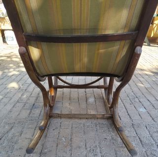 Mecedora madera vintage