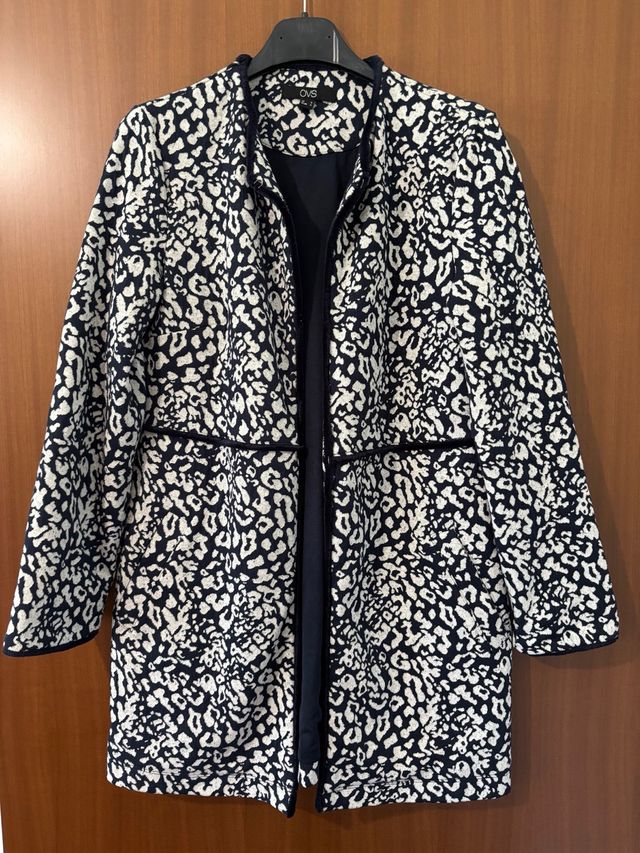 Kimono OVS - Leopardo Nero e Bianco