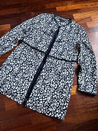 Ovs Women’s Leopard Print Open-Front Coat / Long J