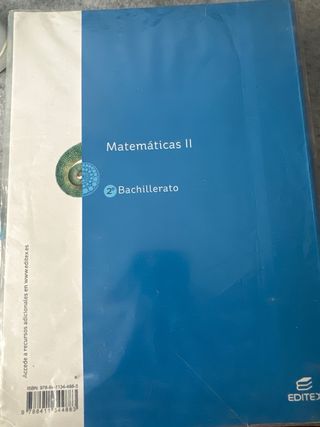 Matemáticas II 2º Bachillerato
