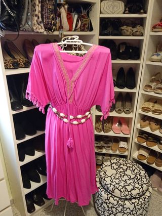 Vestido rosa nuevo
