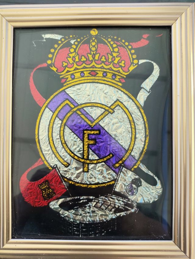 Cuadro escudo Real Madrid