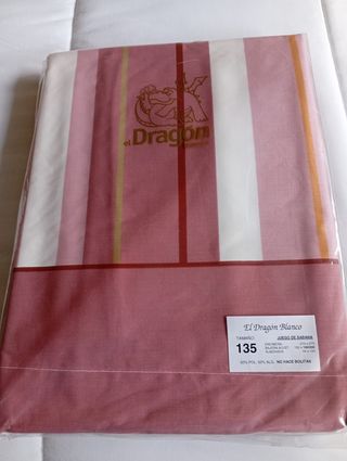 Sábanas El Dragón Blanco 135cm