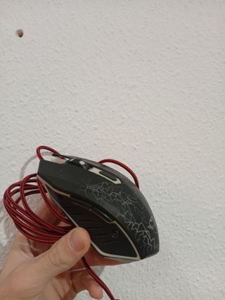 Ratón gaming - Negro/Rojo