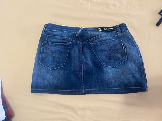 Minigonna phard L blu