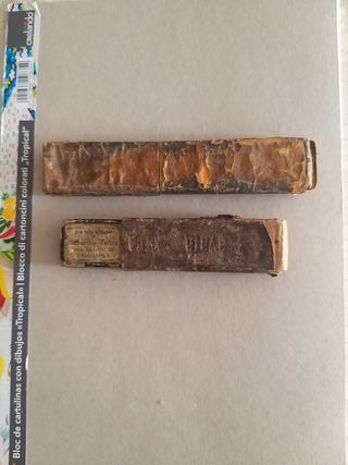 2 lamette da barba antiche