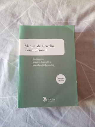 Manual de derecho constitucional. (Manuales) (S...