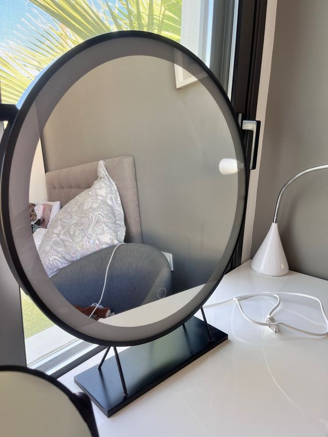 Espejo tocador LED - Iluminación cálida/fría