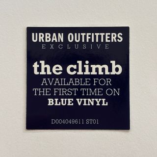 Miley Cyrus The Climb Vinyl LP Blue