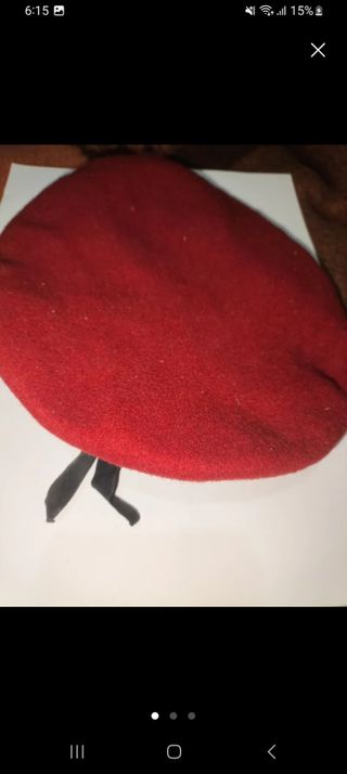 Boina roja Eloseguí talla 56
