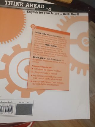 Think Ahead 4 Eso Basic Practice Cat