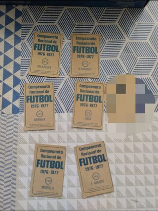 Cromos Liga 76-77: Ruiz, Romero