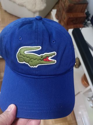 Gorra Lacoste azul