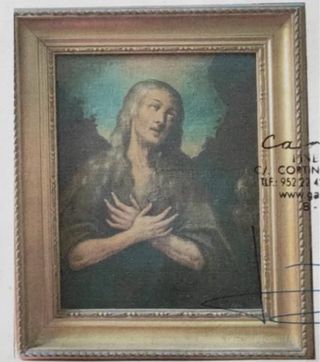 Cuadro siglo XVII antiguo