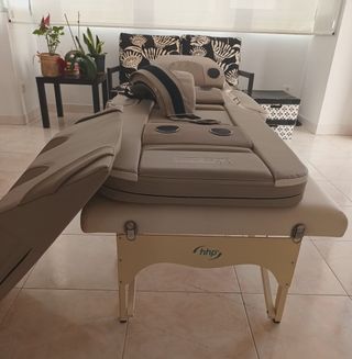 CAMILLA DE AULACIÓN HPP. ACCESORIOS Y BOLSA