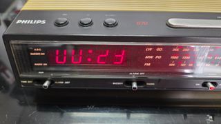 Radio despertador Philips Vintage