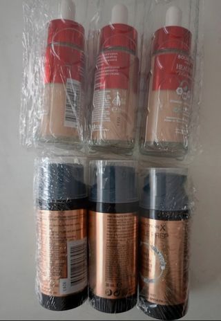 Pack de 6 unid. 3 Bourjois + 3 MaxFactor NEW! 30ml