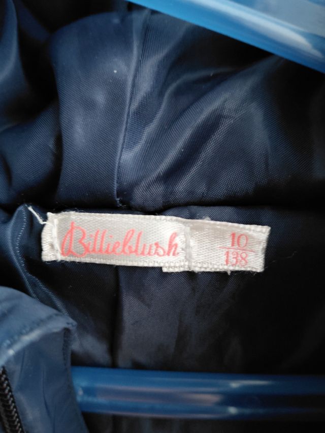 2 Abrigos niña - Azul y granate