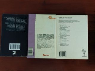 Lote 3 libros literatura clásica española