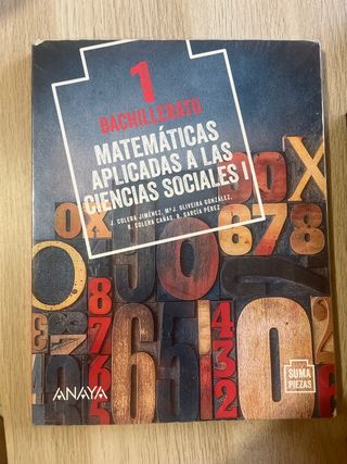 Matemáticas aplicadas a las Ciencias Sociales I.
