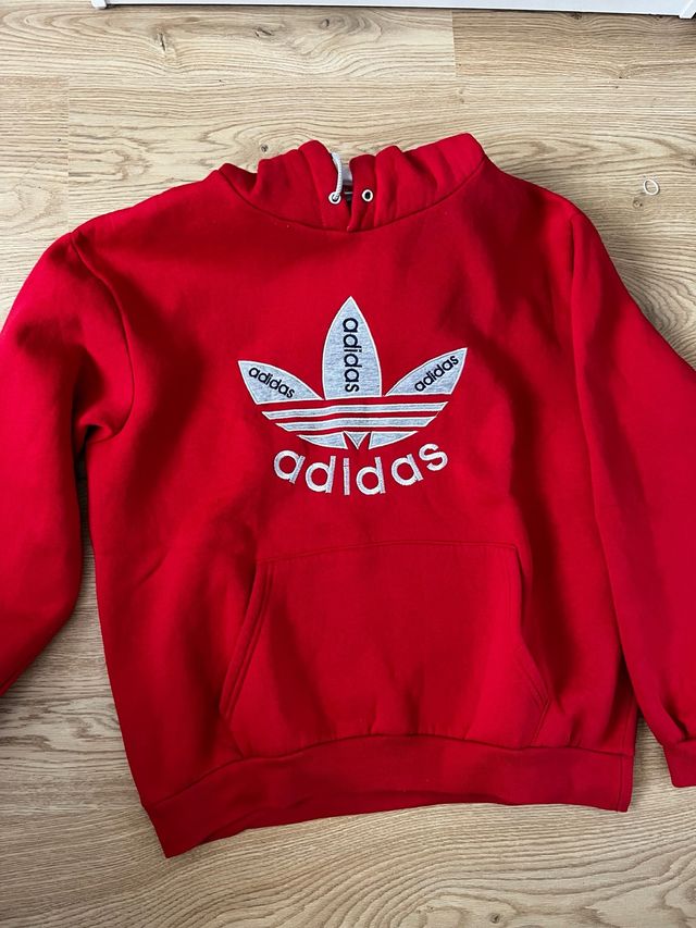 Sudadera roja