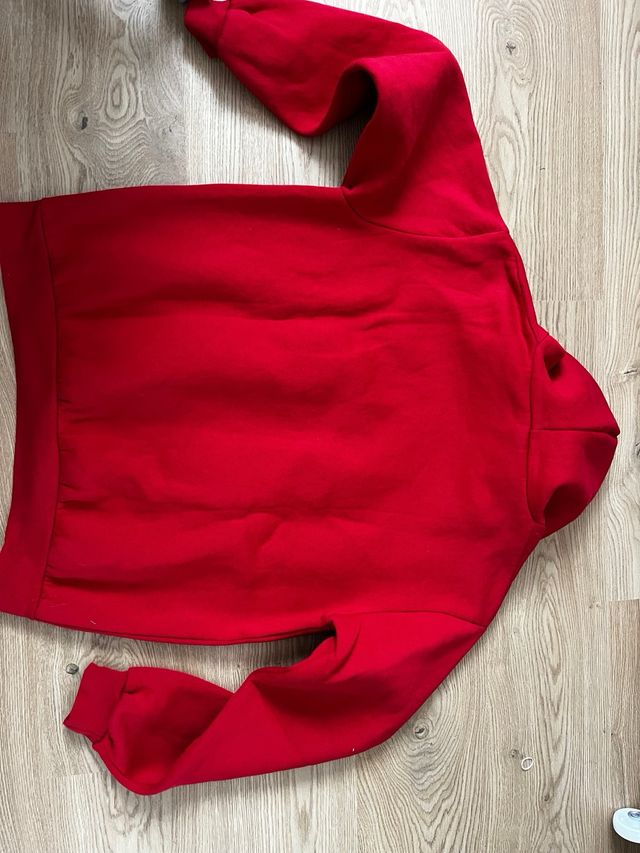 Sudadera roja