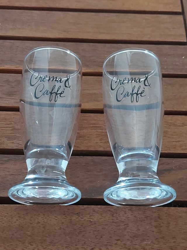 2 Copos Crema & Caffé