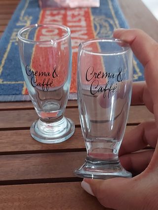 2 Copos Crema & Caffé
