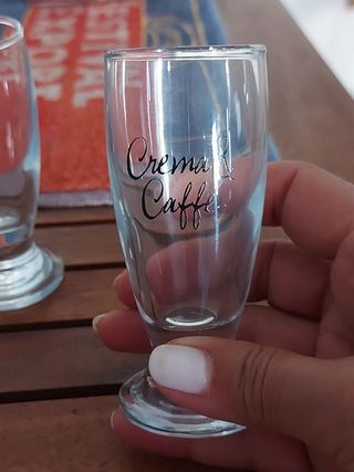2 Copos Crema & Caffé