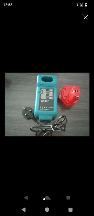 Cargador y batería Makita