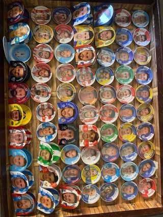 Chapas Fútbol Grefusa - Varias Temporadas