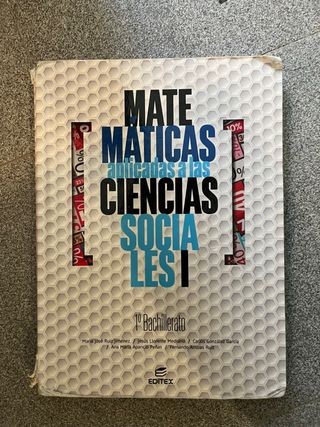 Matemáticas aplicadas a las Ciencias Sociales I...