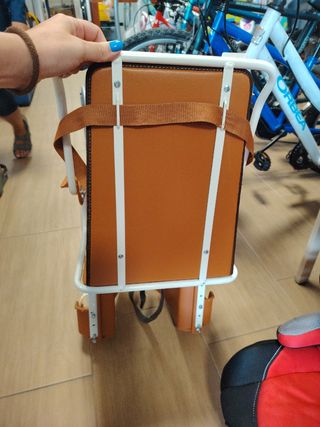 Silla bici niño vintage