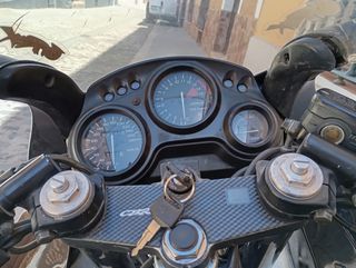 Honda CBR 600 F2 West y chaqueta