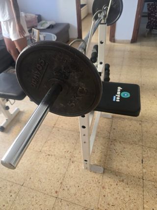 Banco Musculación Domyos 