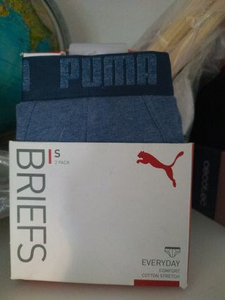 2x Calzoncillos PUMA talla S Nuevos