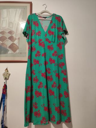 4 Vestidos veraniegos multicolor talla XL