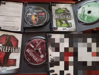 Lote juegos PC: Battlefield, Call of Duty...