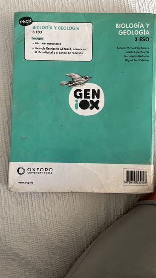Biología y Geología 3º ESO. Libro del estudiante