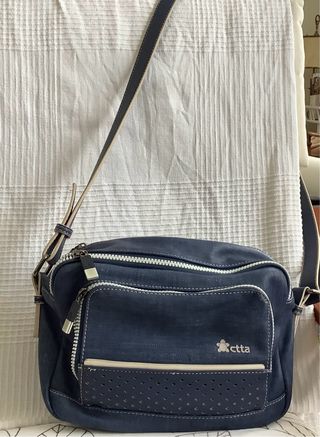 Bolso bandolera Caminatta azul