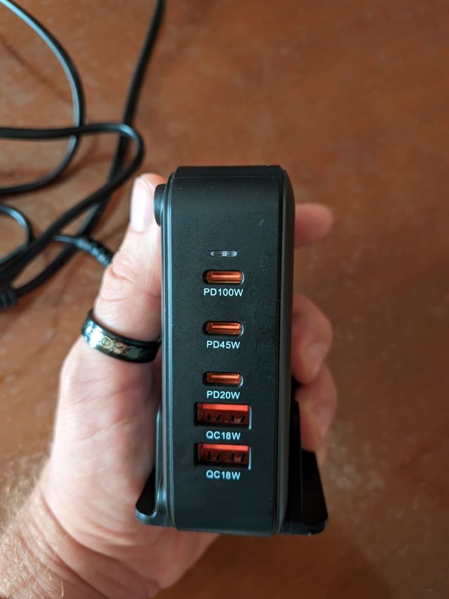 Cargador 200W GAN - Base Carga