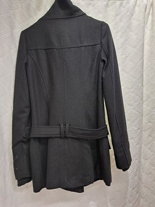 Parka negra - Abrigo mujer