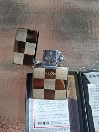 Mechero Zippo original ajedrez