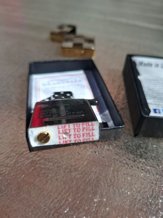 Mechero Zippo original ajedrez