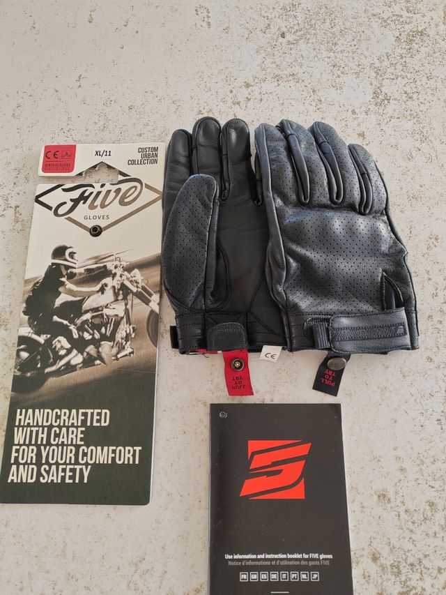 Guantes moto Five5 Mustang Piel XL
