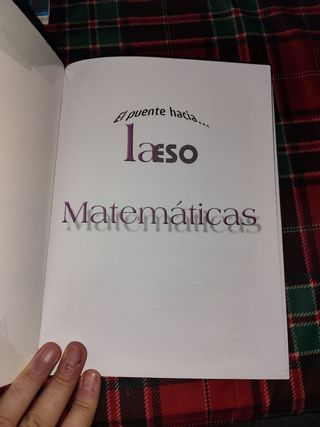 El puente hacia-- la ESO, matemáticas
