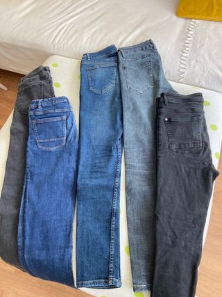 5 pantalones vaqueros Zara