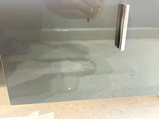 Mueble recibidor blanco+ espejo