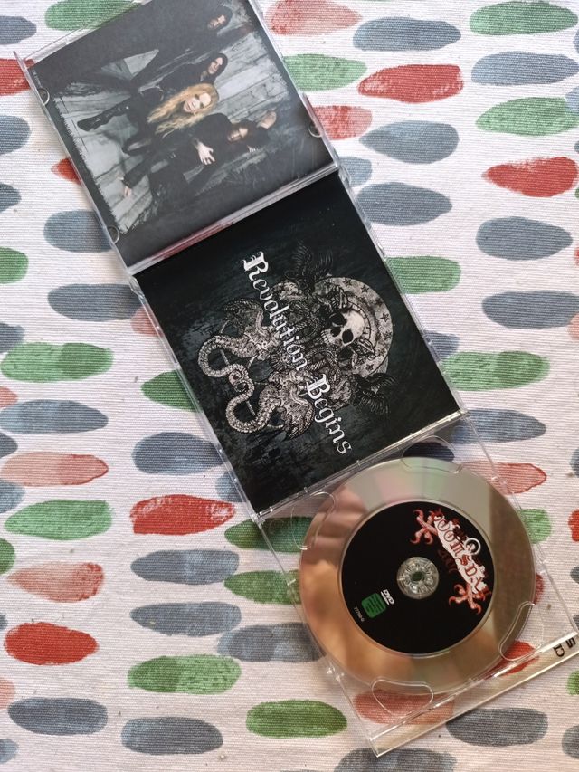 ARCH ENEMY RISE OF THE TYRANT CD + MINI DVD