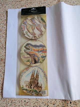 Set Sottobicchieri Barcellona - Creaciones Velasco